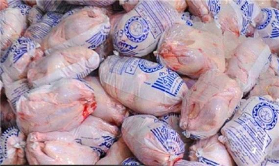 عرضه 10 هزار تن مرغ منجمد در بازار