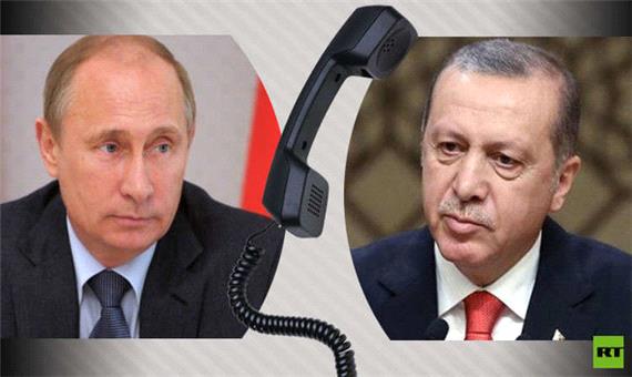 سوریه و لیبی موضوع گفت‌وگوی تلفنی اردوغان و پوتین