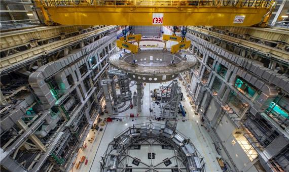 مونتاژ بزرگترین رآکتور همجوشی هسته ای جهان آغاز شد؛ شبیه سازی خورشید در فرانسه
