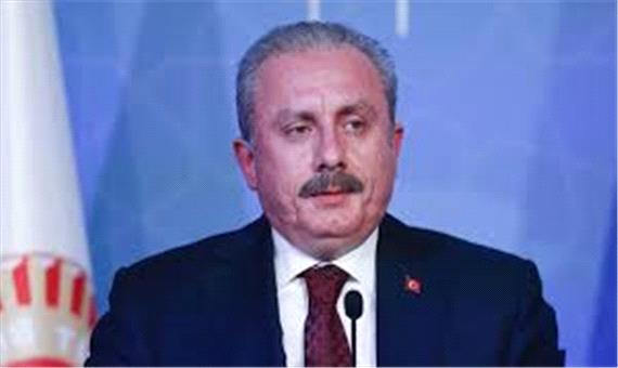 تاکید رئیس مجلس ترکیه بر حمایت از جمهوری آذربایجان