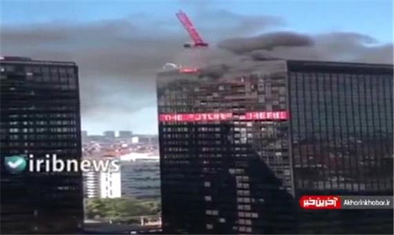 آتش در برج‌های مرکز تجارت جهانی