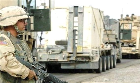 هدف قرار گرفتن خودرو نظامیان آمریکایی در شمال بغداد