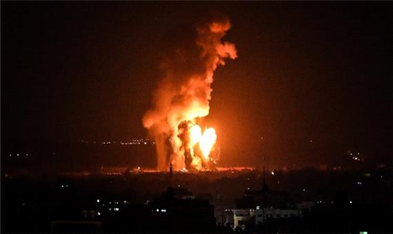 بالگرد رژیم صهیونیستی نقاطی در جنوب غزه را هدف قرار داد