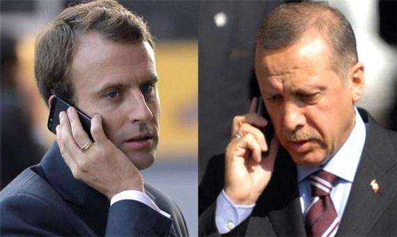 گفتگوی تلفنی ماکرون و اردوغان