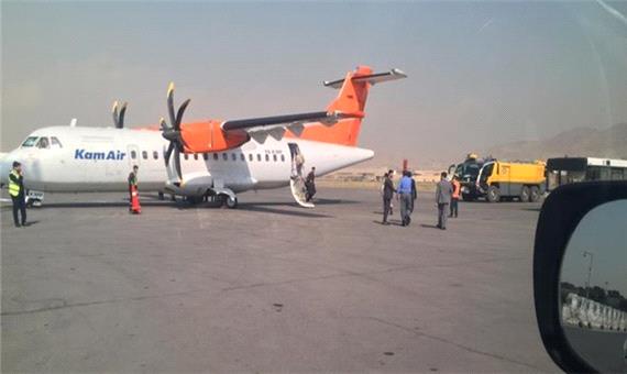 هواپیمای مسافربری کابل دچار حریق شد