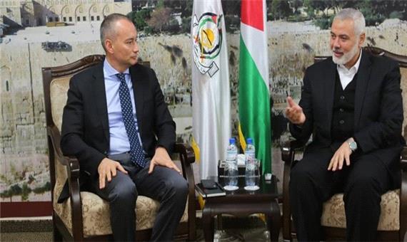 دیدار مجازی هنیه و نماینده سازمان ملل؛ آشتی ملی فلسطین عقبگرد ندارد