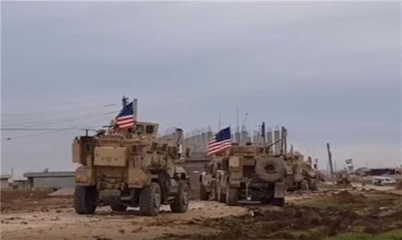 انتقال 25 خودروی نظامی آمریکا از شمال سوریه به عراق