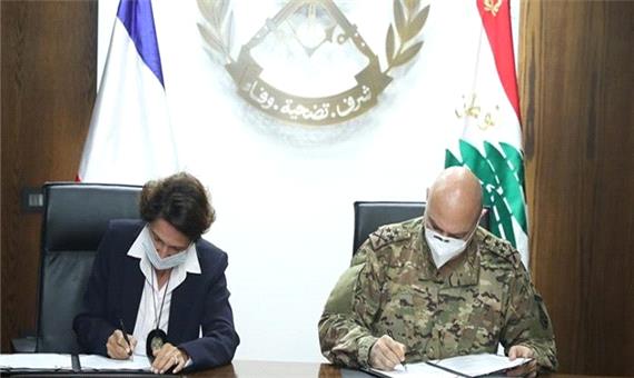 لبنان و فرانسه سه توافق دفاعی امضاء کردند