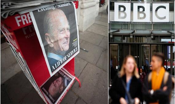 توجیه بی‌بی‌سی بعد از موج انتقادات به پوشش خبر مرگ فیلیپ: مردم علاقه‌مندند