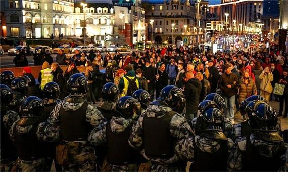 دستگیری بیش از 1400 تن در تظاهرات حمایت از ناوالنی در روسیه