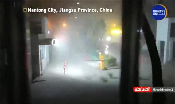 باد شدید در چین با حداقل 11 کشته و 100 زخمی
