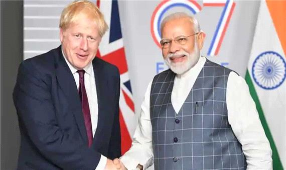 توافق تلفنی انگلیس و هند برای تعمیق روابط دو جانبه