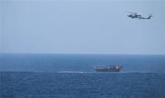 آمریکا یک محموله تسلیحاتی را در دریای عرب توقیف کرد