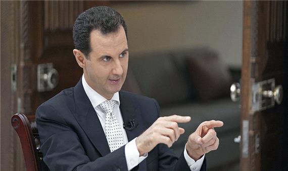 نامه اسد به پوتین به مناسبت روز پیروزى