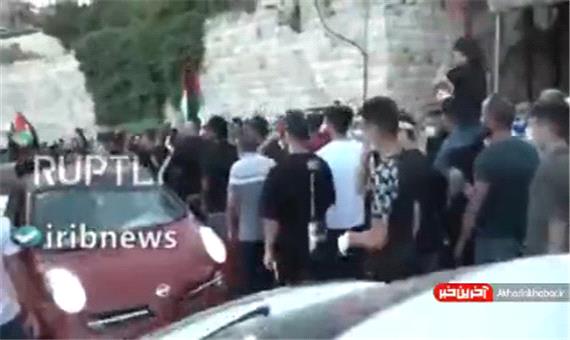 درگیری شدید میان پلیس اسرائیل و معترضان فلسطینی در سلوان