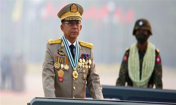 سردسته کودتاچیان میانمار خود را نخست‌وزیر اعلام کرد