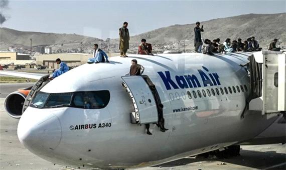 تشخیص هویت قربانیان سقوط از هواپیمای نظامی آمریکا در فرودگاه کابل