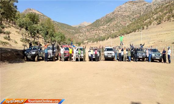 پنجمین فم‌تور طبیعت‌گردی کردستان در شهرستان بانه به کار خود پایان داد