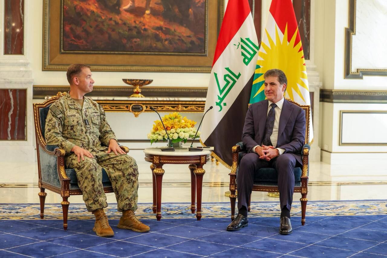«نیچیروان بارزانی» با فرمانده سنتکام دیدار کرد