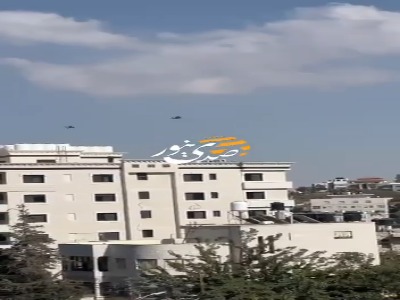 فرود ۲ هلیکوپتر نظامی اردنی در کرانه باختری