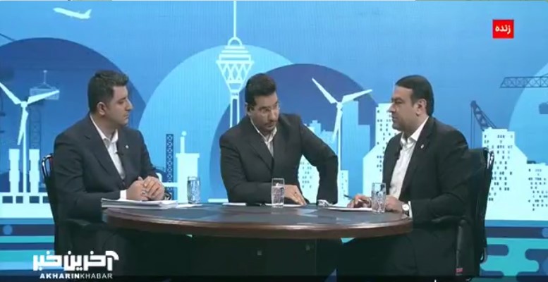 شوخی مجری شبکه خبر با مدیر عامل بانک ملی