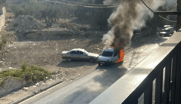 حمله پهپادی به یک خودرو در لبنان