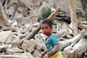 تصاویری متاثرکننده از کودکان غزه