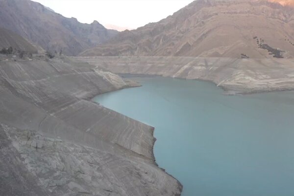 وضعیت تراز آب سد کرج