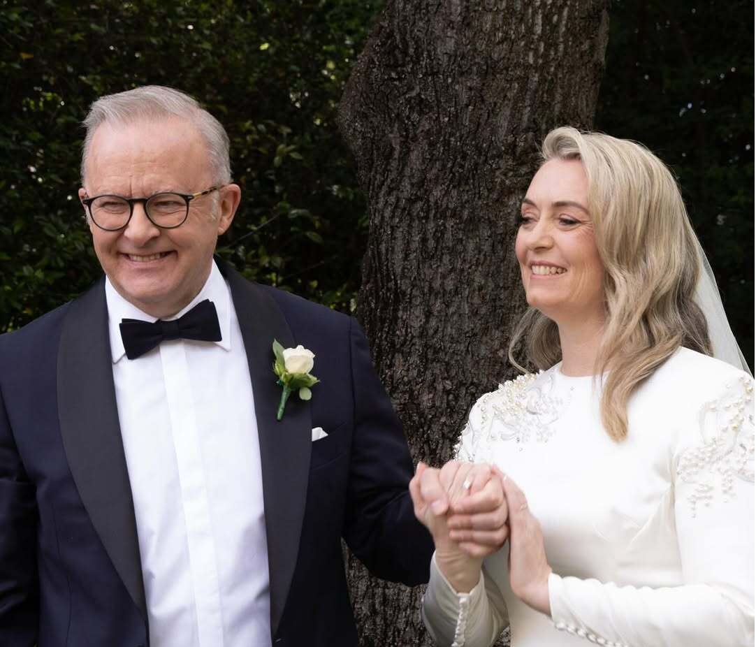 تصاویری از مراسم ازدواج نخست وزیر استرالیا که وایرال شد