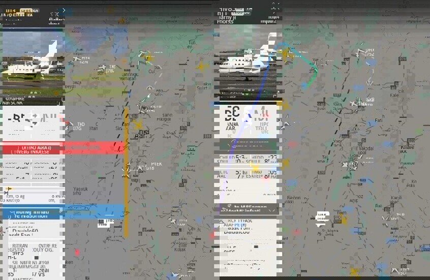 جعبه سیاه هواپیمای سقوط کرده در ترکیه پیدا شد