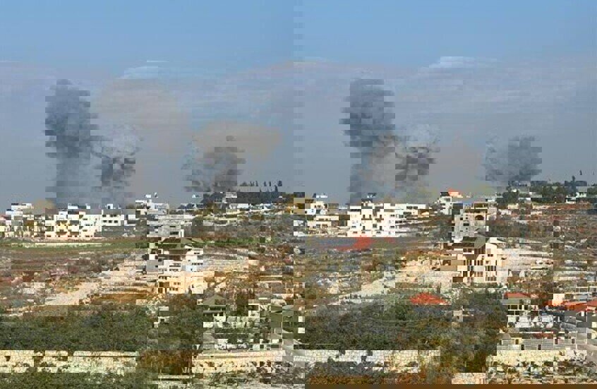 حمله مجدد رژیم صهیونیستی به ساختمانی در جنوب لبنان