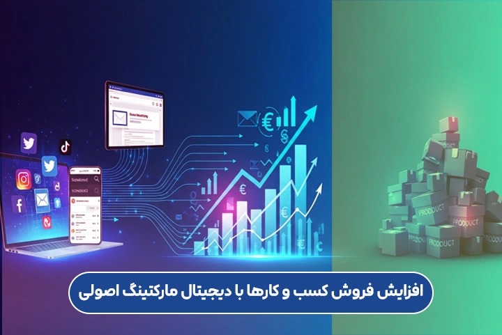 آمینا گروپ چگونه دیجیتال مارکتینگ را از هزینه تبلیغاتی به موتور فروش تبدیل می‌کند؟