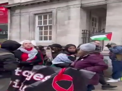 تجمع اعتراضی در لندن برای آزادی اسرا فلسطینی