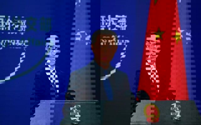 چین: رزمایش در تنگه تایوان پاسخ به دخالت خارجی است