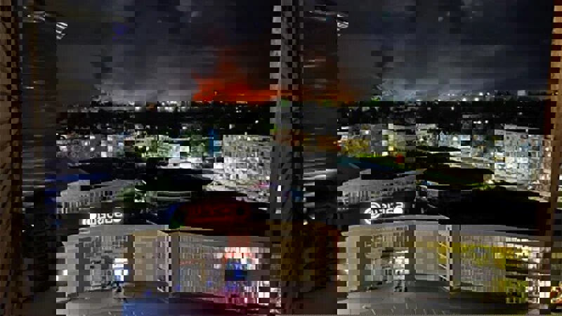 ۷۴ کشته و زخمی غیر نظامی در حمله پهپادی اوکراین به خرسون