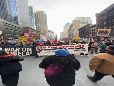 اعتراضات گسترده در شهرهای آمریکا به وحشی‌گری ترامپ در ونزوئلا