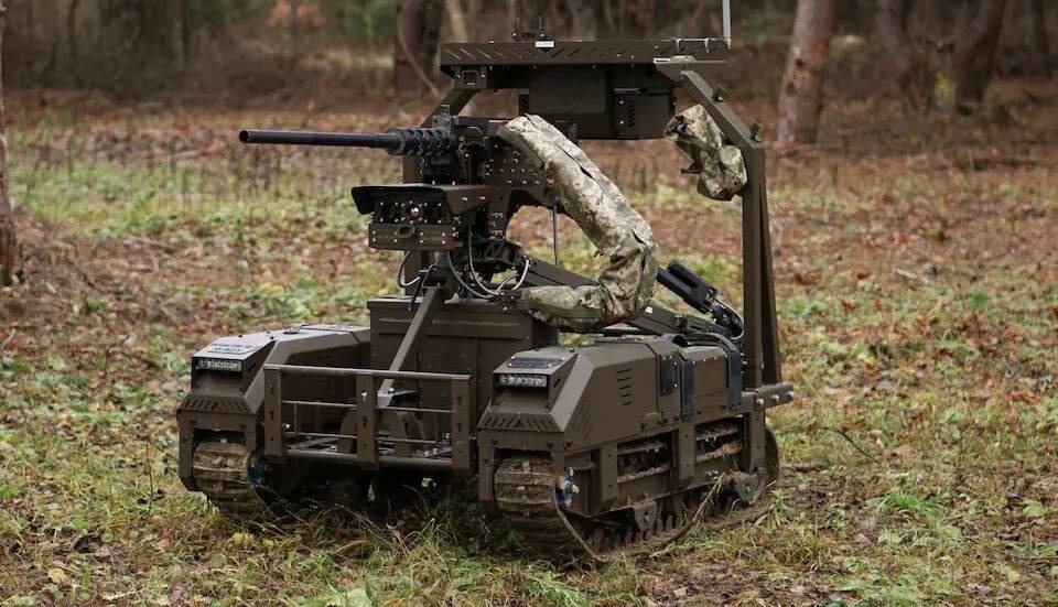 پای ربات‌های کی‌یف به جنگ اوکراین باز شد