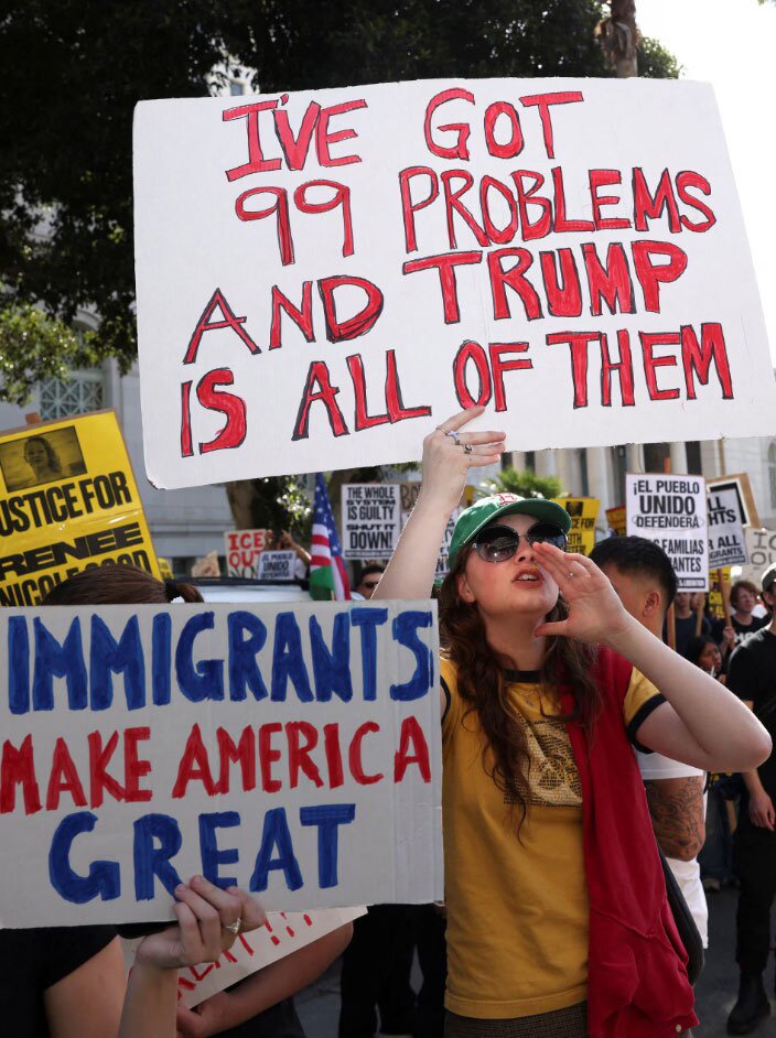 اعتراضات مردمی علیه ترامپ دوباره اوج گرفت