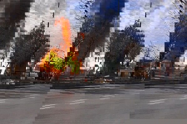 انفجارهای پیاپی در کی‌یف هم‌زمان با اعلام هشدار حملات هوایی در اوکراین