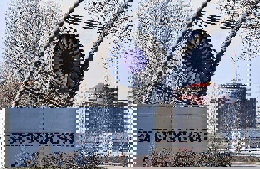 نیروگاه هسته‌ای زاپروژیا در حمله اوکراین آسیب دید