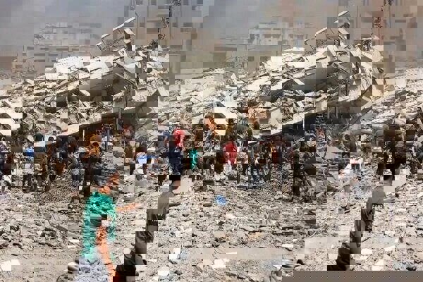 ۱۱ هزار نفر در نوار غزه زیر آوار یا مفقود هستند