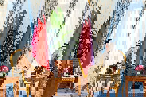 رایزنی امیر قطر با ولیعهد بحرین درباره تحولات منطقه