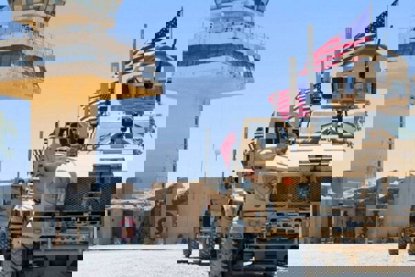 آغاز تخلیه پایگاه قسرک حسکه از سوی نظامیان آمریکایی