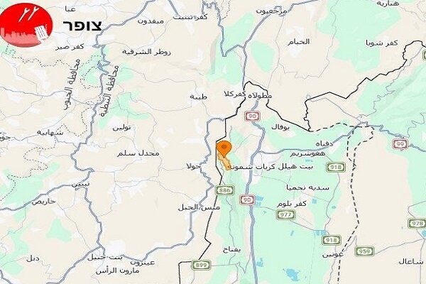 به صدا درآمدن آژیر خطر در شهرک مرگلیوت در شمال فلسطین اشغالی