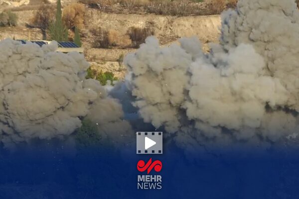 لحظه هدف قرار گرفتن نظامیان اسرائیلی در جنوب لبنان