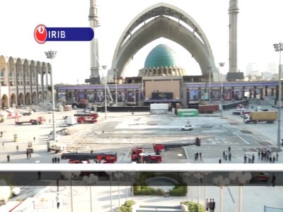 چه اقداماتی برای تامین آب شرب و بنزین خودروهای زائران مراسم وداع با رهبری شهید انجام شده است؟