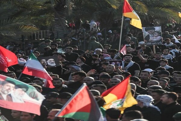 ۳ میلیون نفر رهبر شهید ایران را در نجف تشییع کردند