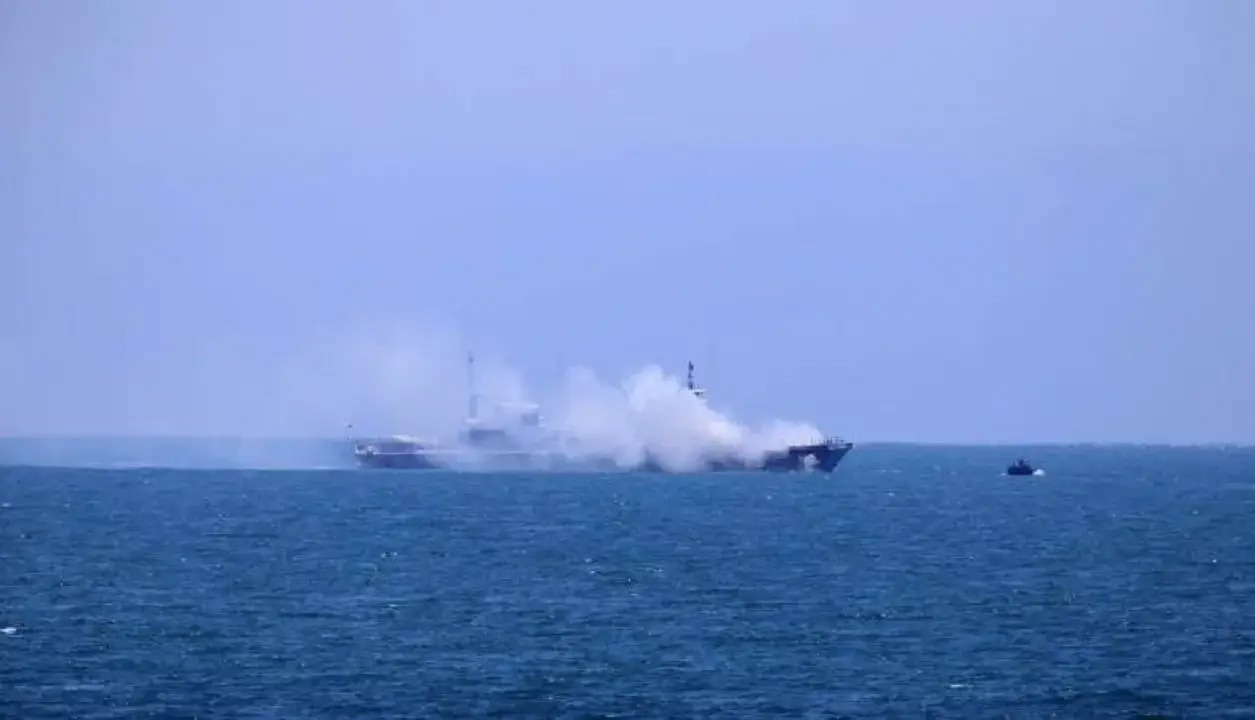 گزارش حادثه دریایی در خلیج عمان