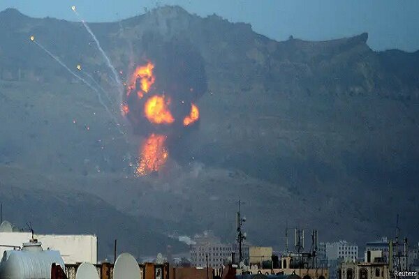 حمله جنگنده‌های سعودی به تأسیسات شرکت نفت یمن