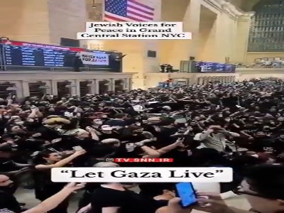 تجمع ضدجنگ صدها معترض یهودی در نیویورک در حمایت از غزه